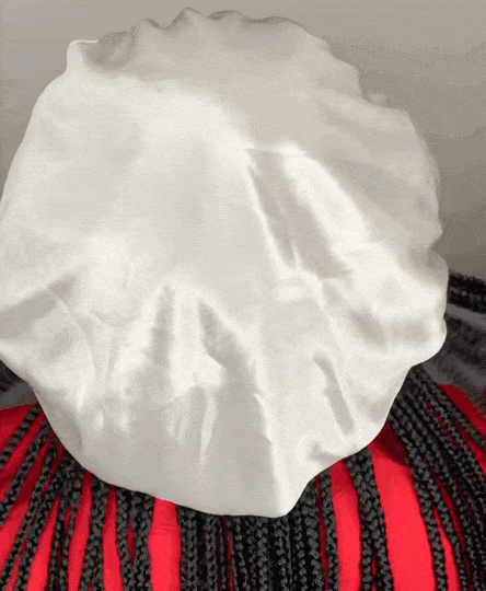 Drippy Rags Durags Bonnets Headbands Headwear More Regular Bonnets Grey Silky Satin Bonnet