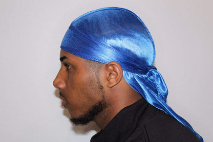 Blue Silky Durag