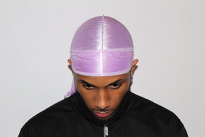 Drippy Rags Durags Bonnets Headbands Headwear More Silky Lavender Silky Durag