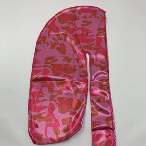 Pink Camouflage Durag