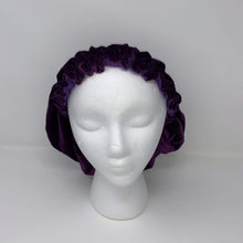 Load image into Gallery viewer, Purple Velvet Bonnet