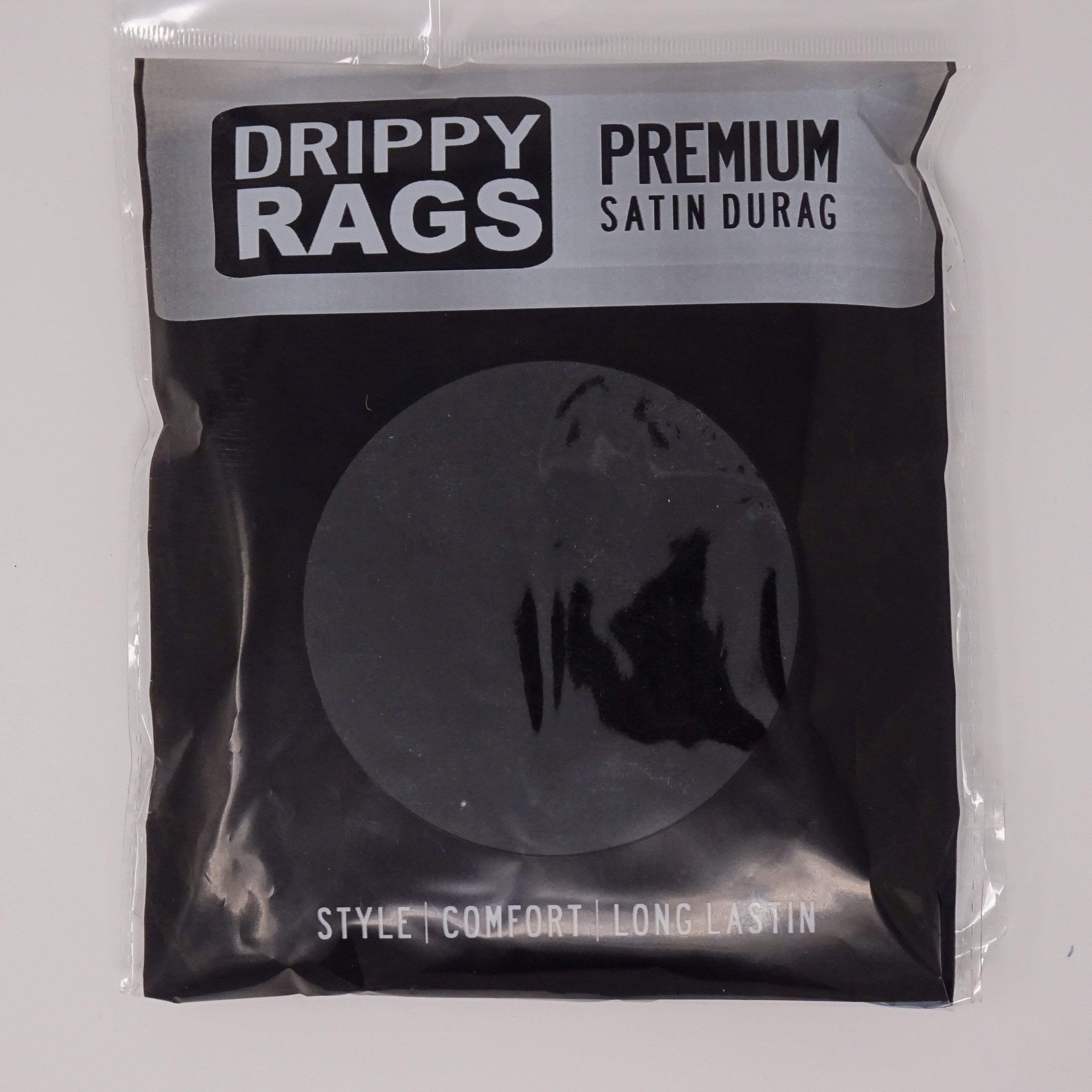 Black Velvet Durag Satin (Doo rag Do rag) For Men/Women | Drippy Rags